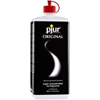 Los mejores  - pjur ORIGINAL - Lubricante de silicona Premium - lubricación duradera sin pegarse - cunde mucho- adecuado para…